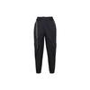 Wide Band Waist Tapered Joggers Women Bottoms Black DA1528-010