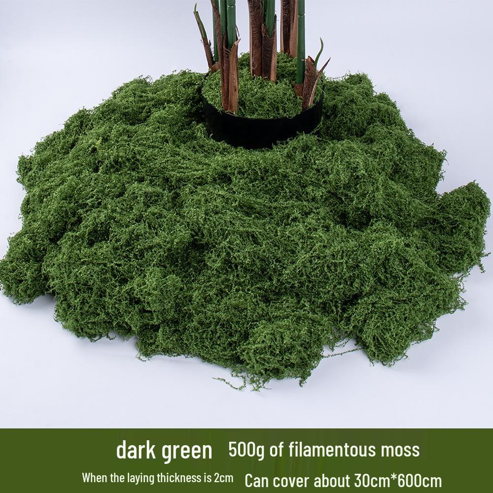 Artificial Simulation Moss Grass for Landscaping and Potted Arrangements