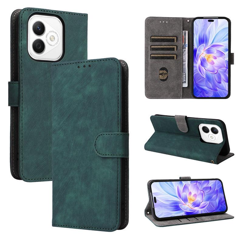 Чехол-книжка для Honor X60i 5G/Honor Play 9T Pro из искусственной кожи с полной защитой корпуса [с блокировкой RFID]