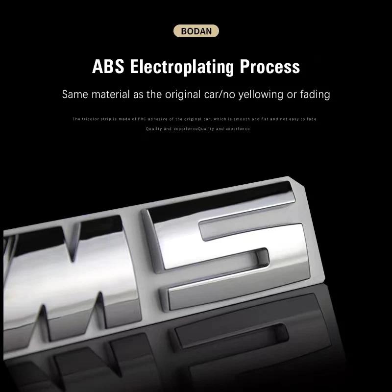 For BMW E91 X5 E70 F11 E30 F31 X3 F25 E61 E83 E53 E87 F40 F32 BMW 3D Electroplating Emblem Stickers Trunk Decorative Stickers KGT4