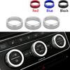 Car Decoration Accessories For Volkswagen VW Golf 7 MK7 2014- Air Conditioning Knob Cover Ring Adjust Trim
