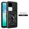 Чехол для Vivo V30 Чехол-подставка для Vivo V30 Pro Чехол для Vivo v30 v30 pro Магнитное кольцо-держатель Бронированный чехол для телефона Защита камеры сдвижной крышкой Задняя крышка
