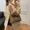 Stylish And Chic Fashion Leopard Print Small Tote Bag For Women Perfect For Winter Use
