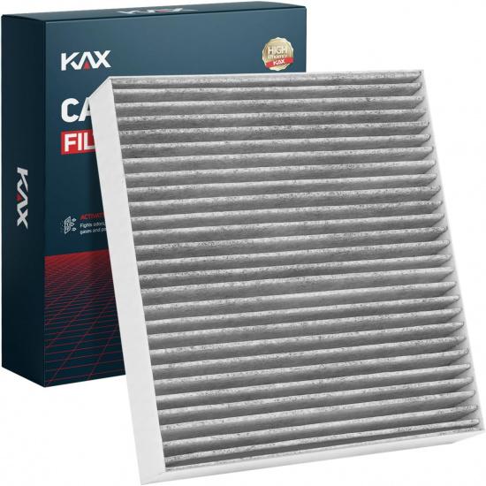 KAX Premium Cabin Air Filter with Dual Active Carbon, CF10550 Replacement for Nissan Rogue 2008-2013, Rogue Select 2014-2015, Sentra 2007-2012,