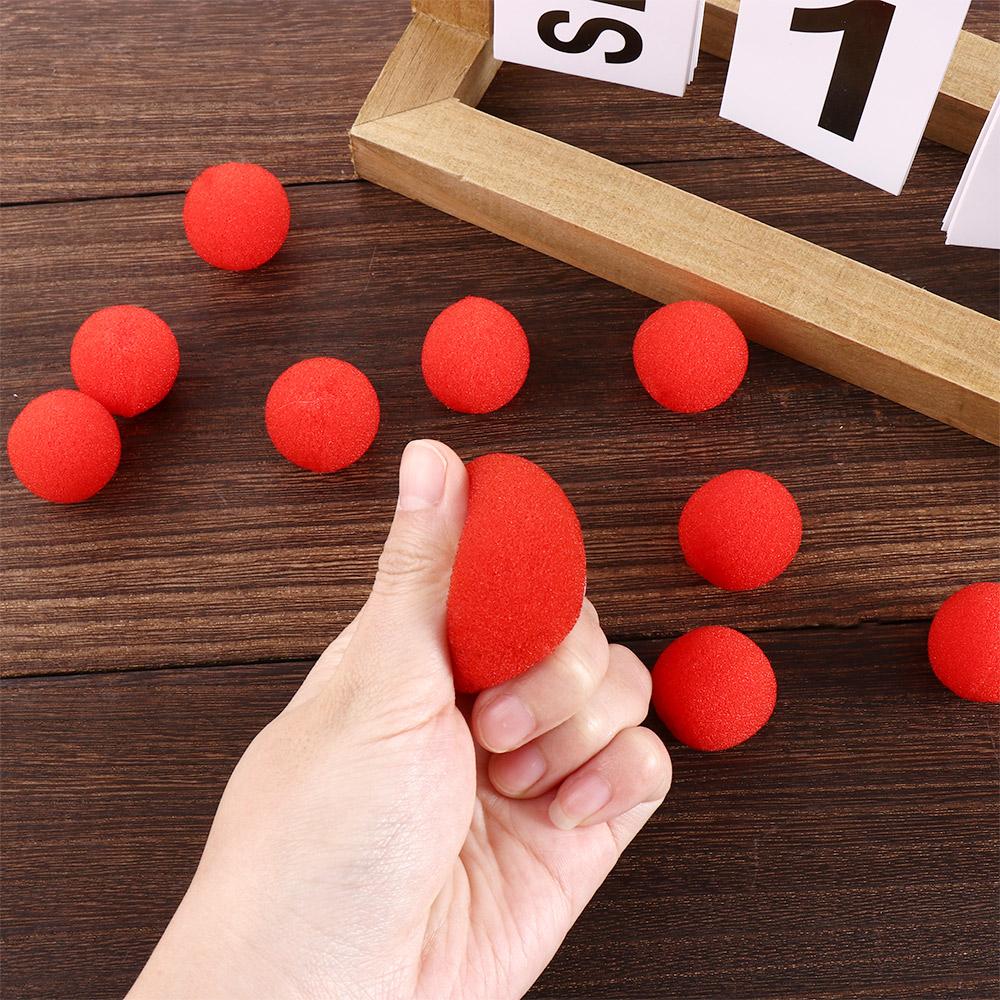 Close-Up Magic Illusion Comedy Finger Sponge Ball Red Magic Sponge Ball Magic Tricks