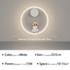 Creative Children Room LED Wall Lamp for Bedroom Bedside Study Aisle Living Modern Astronaut Wall Sconce Luster Lighting Fixture