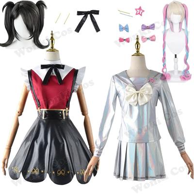 Игра Needy Girl Ame Chan Kangel Косплей Костюм Парик Девушка Косплей Волосы Ролевая Игра Наряды Одежда Комплект Парик