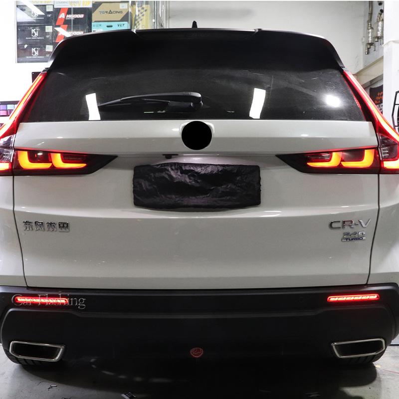 Car LED Rear Fog Lamp For Honda CR-V CRV 2024 2025 Car Bumper Brake Light Reflector turn Signal Indicators