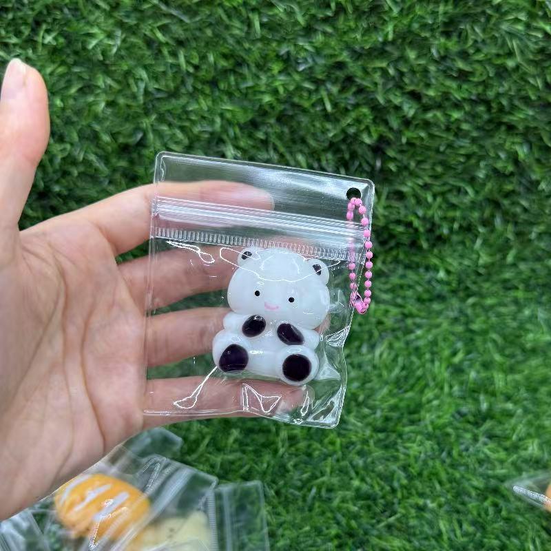 Игрушки-сквиши на шарнирах: Лягушка, Курица, Кошачья Лапка - Брелоки на Рюкзак для Снятия Стресса