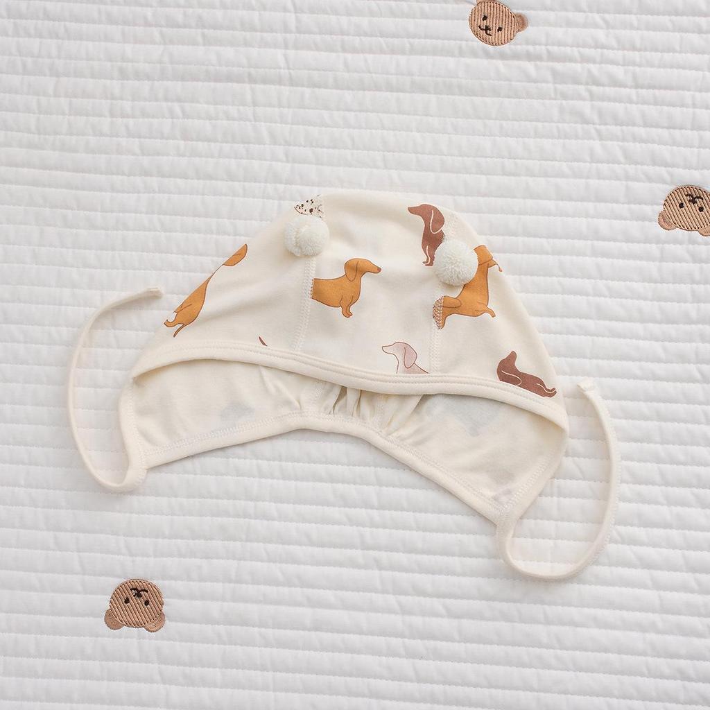 Шапочка без косточек для новорожденного 0-3 месяцев - Сезон весна-осень