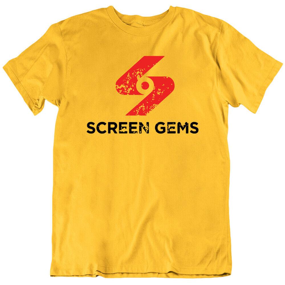 Retro Screen Gems Logo Distressed T Shirt Unisex T-Shirt