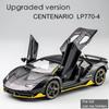1/32 Lamborghini LP770 автомобиль литой спортивный автомобиль модель литой звук супер гоночный подъемный хвост детская игрушечная машинка для детей мальчик подарок