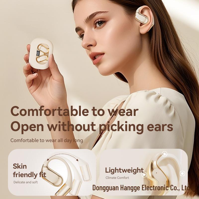 Беспроводные Bluetooth-наушники-вкладыши OWS M115 с шумоподавлением и ушными крючками
