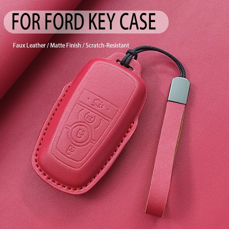 Чехол-брелок для ключа автомобиля Для Ford Focus 3 4 St Mondeo 5 Mk5 Edge Fusion Mustang Explorer F150 F250 F350