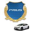 Металлическая наклейка на автомобиль Prius Prius 30 40 50 60 Наклейка с логотипом автомобиля Декоративная наклейка Эмблема на зеркало, Эмблема, Серия, Серия, Серия, Серия, Наклейка, (Синяя отделка,