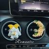 Osmanthus Rabbit Car Air Freshener Vent Decoration Perfume for Girls Car Interior Accessories Cute Aroma Diffuser Stone Fragrance