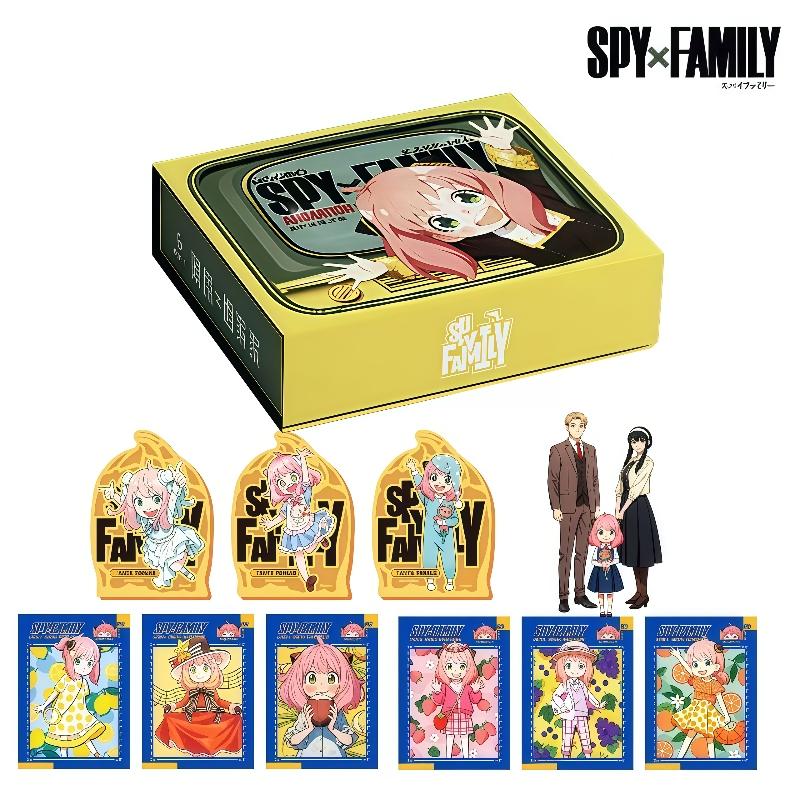 Official genuine SPY × FAMILY series exquisite cards for anime enthusiasts, holiday collections, toy cards, gifts, box