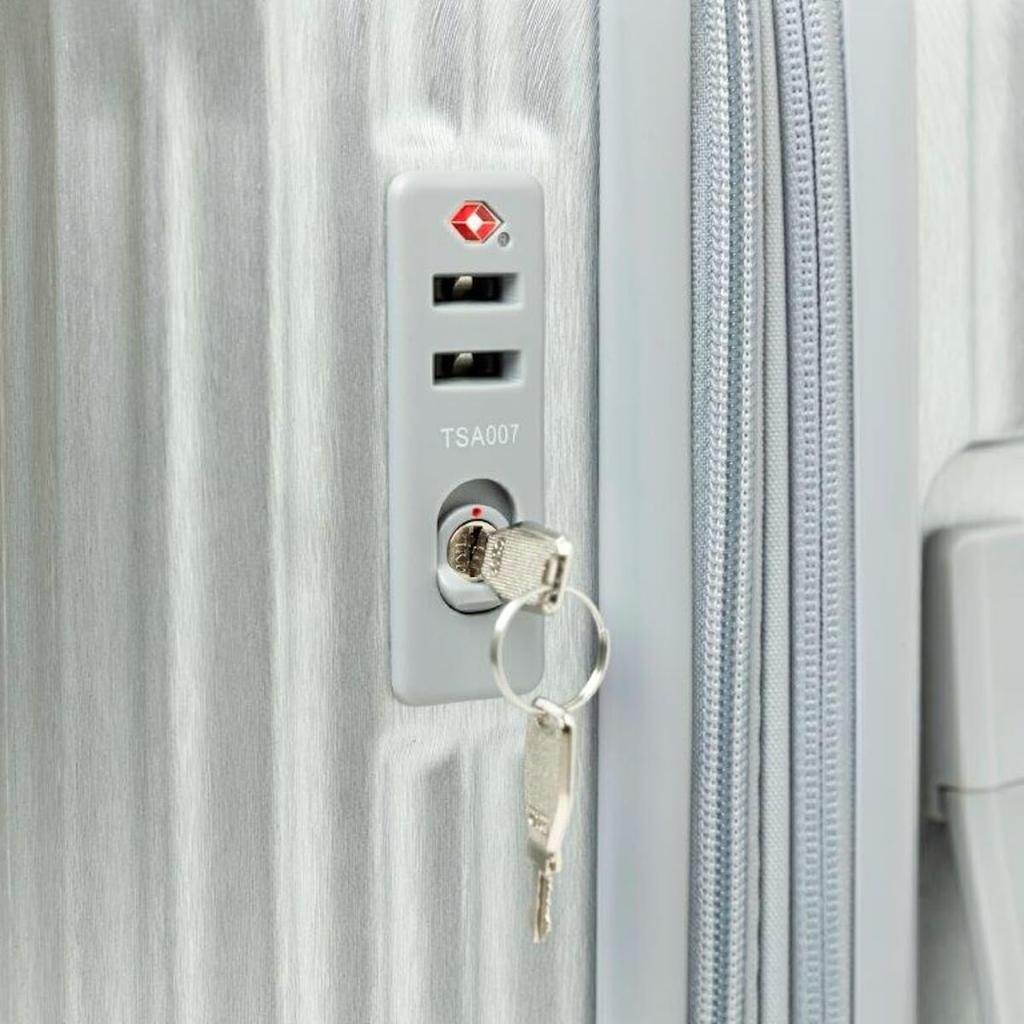 Чехол для переноски, маленький чемодан, серебристый, FREE WHEEL CARRY CASE SMALL SILVER [New Era]