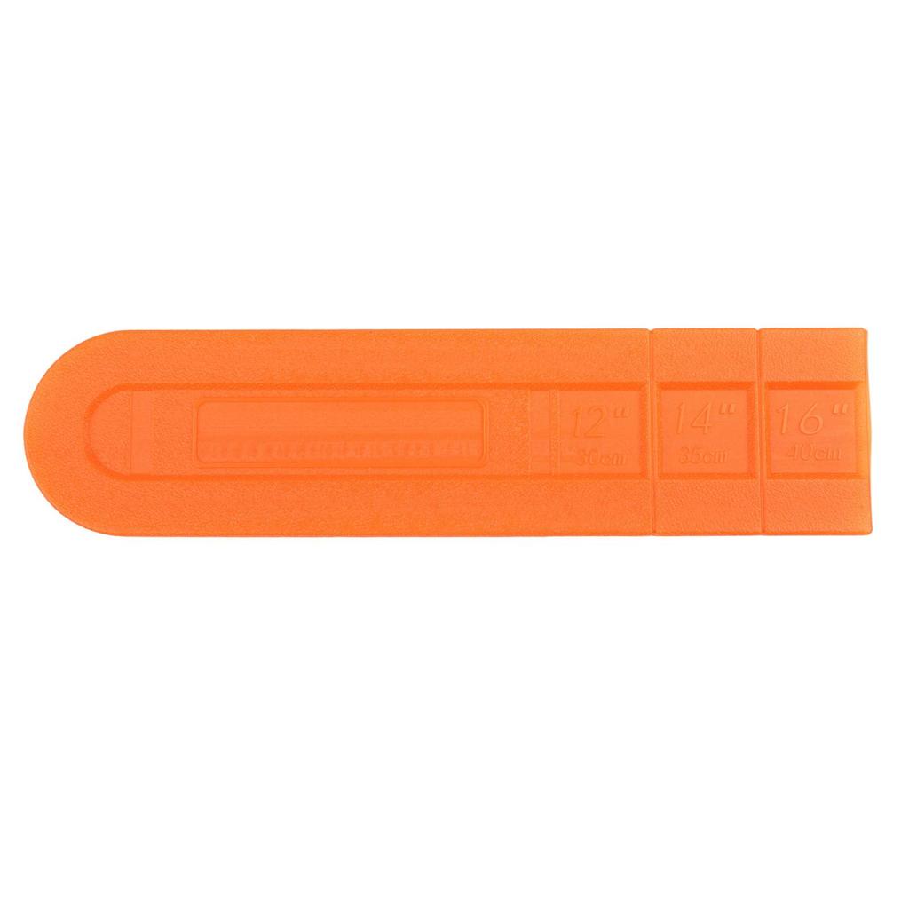 Plastic Chainsaw Bar Cover Scabbard Protector for 14 inch and 16 inch Chainsaw Guide Plates in Field Equipment Protection Use