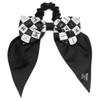 25P Весна Лето Принт Дизайн Резинка для Волос Унисекс Аксессуары Черный AAA820B19496NAFGC