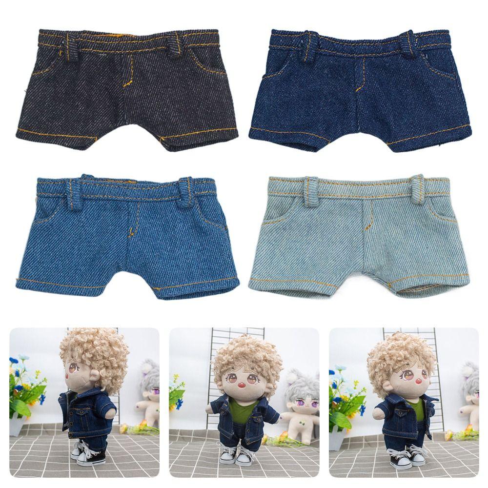 Dolls Clothes 15cm Doll Jeans 15cm/20cm Doll Clothes Doll Jeans Trousers Fashion Cotton Pants