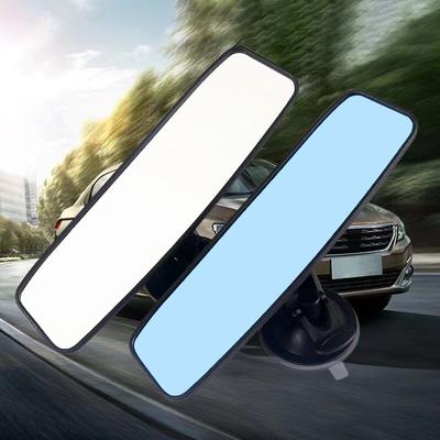 360 Регулируемое салонное зеркало заднего вида автомобиля Выпуклое зеркало заднего вида Левое зеркало Защита для автомобиля Салонные аксессуары