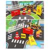 Mini Roadblock Set Miniature Highway Scene Accessories Miniature Barricades for Miniature House Decoration Role Play Education