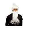 Perruque Et Barbe Blanches - Fu Man Chu - Accessoire De Déguisement Oriental Pour Homme