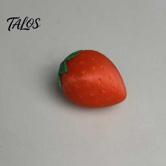 Talos 3D-печатные овощи и фрукты, игрушка-антистресс, гибкая растягивающаяся пиксельная фруктовая фиджет-игрушка для снятия тревоги, портативное настольное украшение, стресс