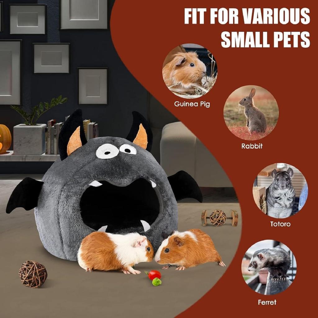 Small Pet Nests Halloween Bats Creative Styling House