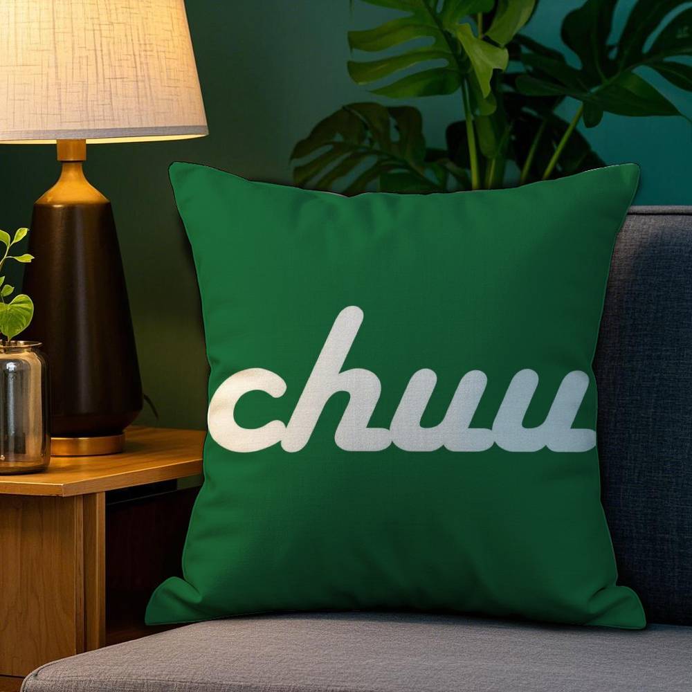 Pillow Case Sofa Living Room Bedroom Doublesided Printing Korea Brand CChuu Square Cushion Nap Time Pillow Case