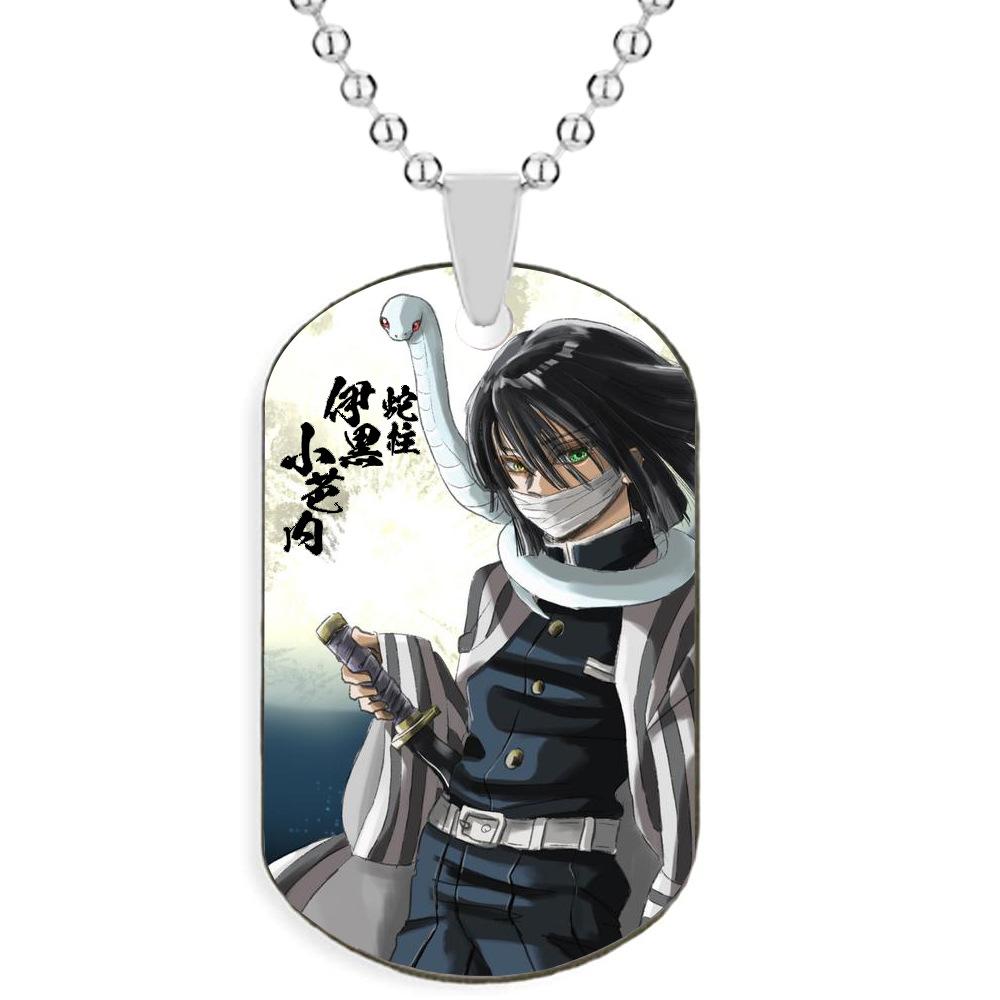 Аниме Убийца Демонов: Ожерелье с подвеской в виде персонажа Yaba, мужские и женские украшения для косплея