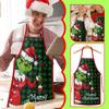 Christmas Aprons For Adults Thickened Apron Holiday Xmas Kitchen Apron Apron For Family Party Holiday