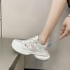 Dad Shoes New Summer Mesh Shoes Breathable Mesh Women's Shoes Platform White Shoes Summer Sneaker