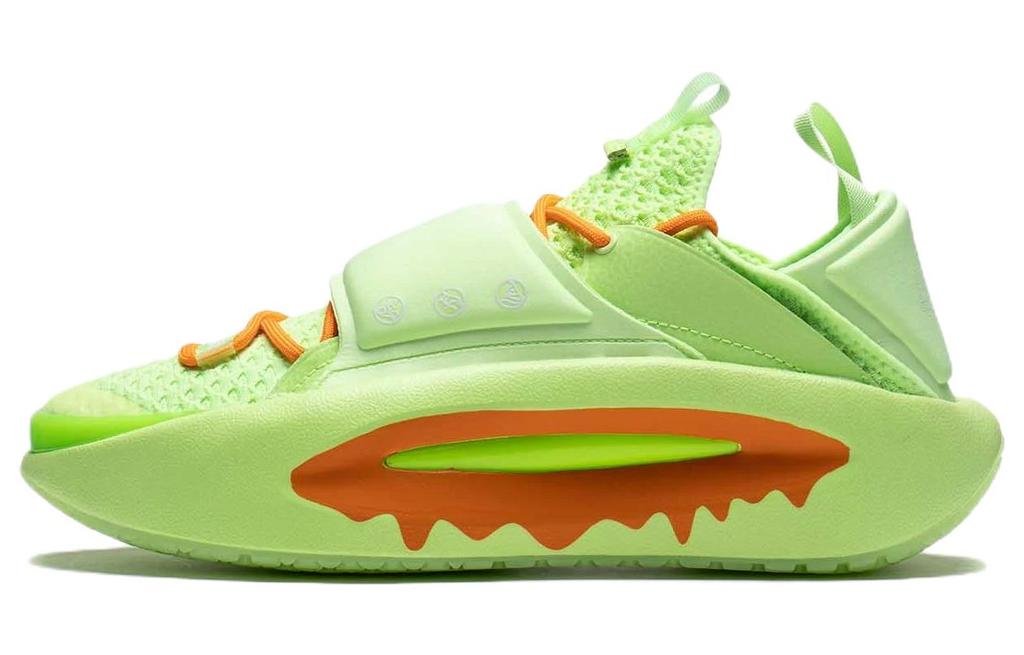 Men's Sneakers Li-Ning Cloud Wanderer Lite Casual Shoes Men's Low-top Fluorescent Ice Green