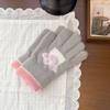 Polyester School Age Kids Warm Gloves Cold Proof Winter Thick Gloves  For Writing