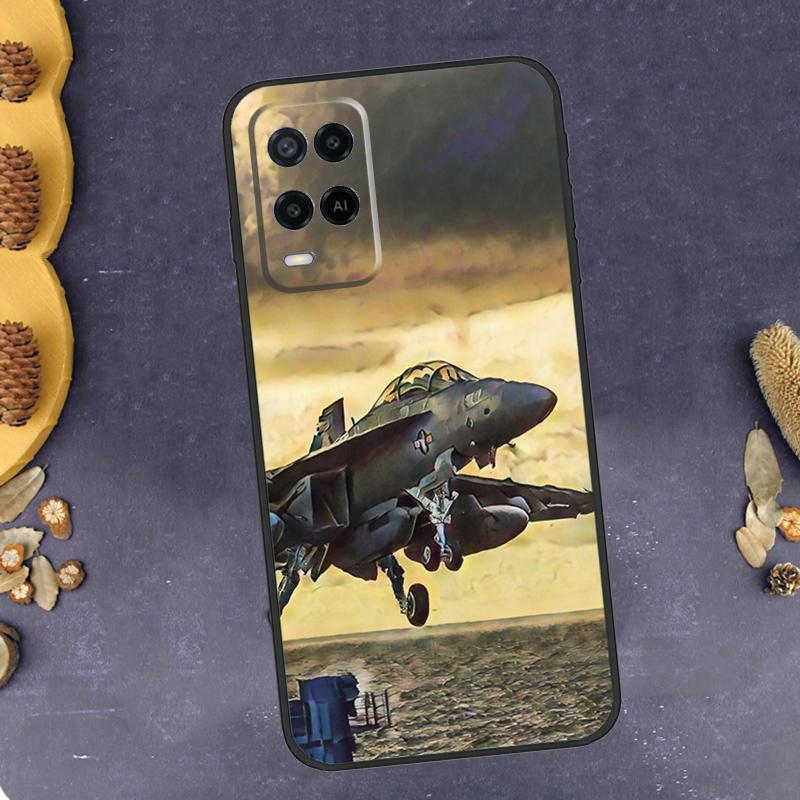 Чехол для телефона F14 Fighter Tomcat для Oppo A79 A18 A38 A58 A78 A98 A17 A40 A60 A80 A16 A76 A96 A15 A74 A94 A54 A77