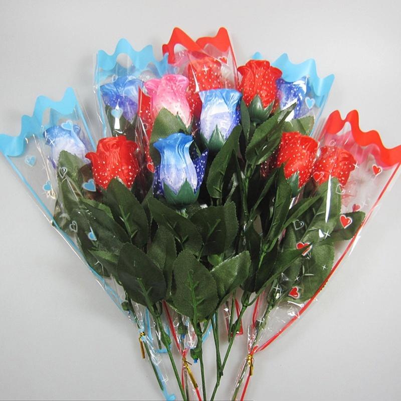 Romantic Valentine's Day Gift Luminous Rose Emulational Rose Lantern