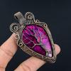 Tree Of Life Pink Flash Labradorite 999 Copper Wire Wrapped Jewelry, Handmade Beauteous Gemstone Jewelry Pendant For Women