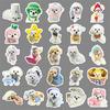 50 Maltese Graffiti Stickers Cute Dog Ins Style Creative Decorative Water Cup Computer Mobile Phone Case Stickers