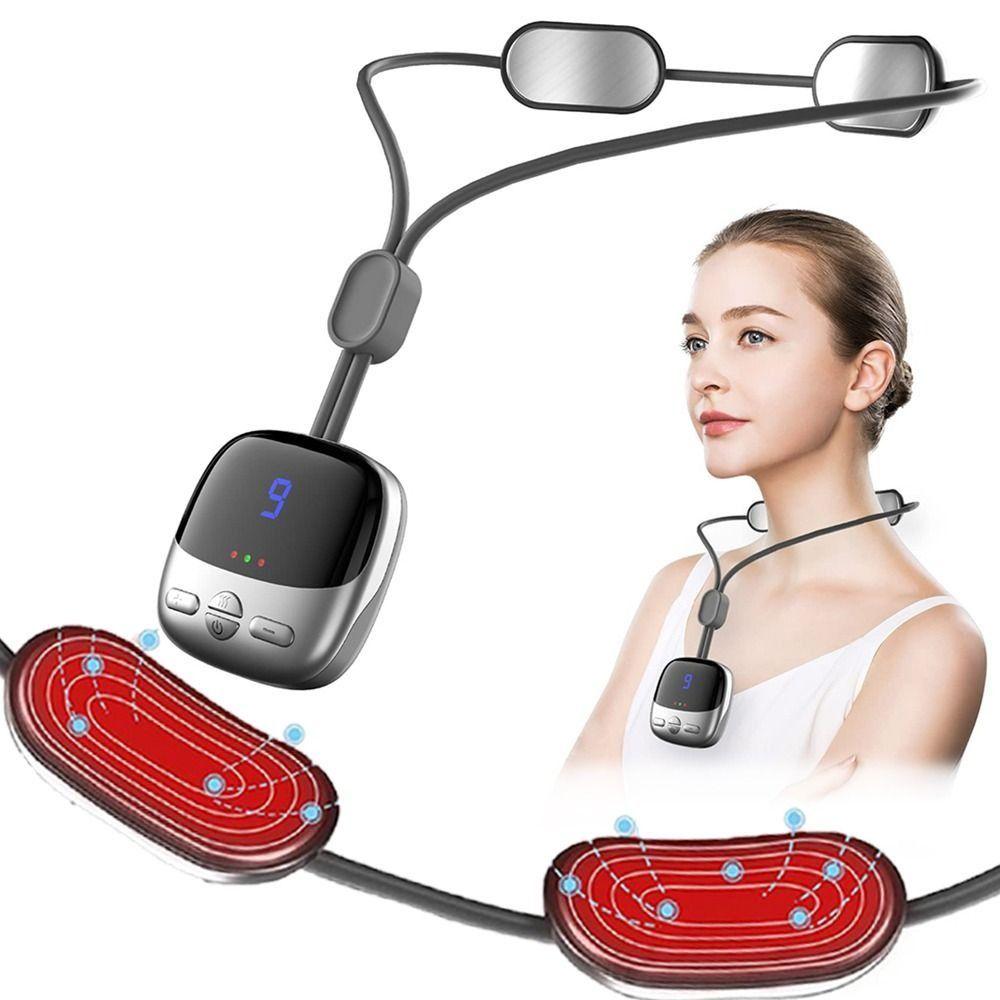 EMS Cervical Spine Massager Wireless Smart Neck Massager Hanging Neck Massager Shoulder Relief
