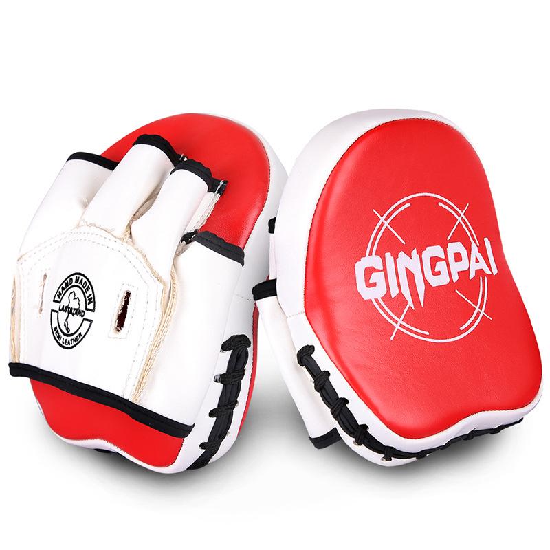 Суперволоконная кожа, маленькая ручная мишень, скоростная мишень, тренировочная дуговая мишень, защита для тайского бокса, саньда, тхэквондо, спарринга