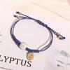 Charm Cute Gifts Couple Bangles Colorful Rope Handmade Lucky Cat Bracelet