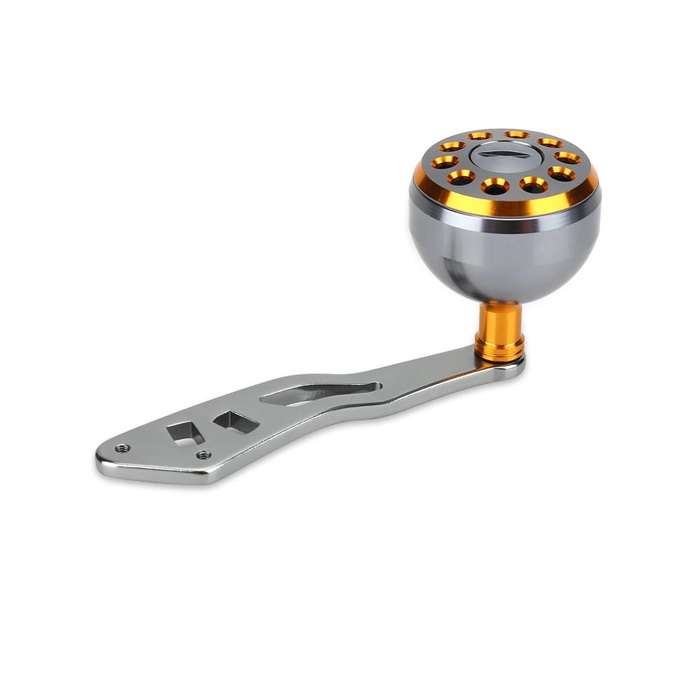 1 шт. прочная металлическая ручка, часть аксессуара для круглой рыболовной катушки Abu Baitcast(Золото)