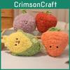 Vegetable Plush Fruit Toys Cute Character Design Children Festival Gift Dolls