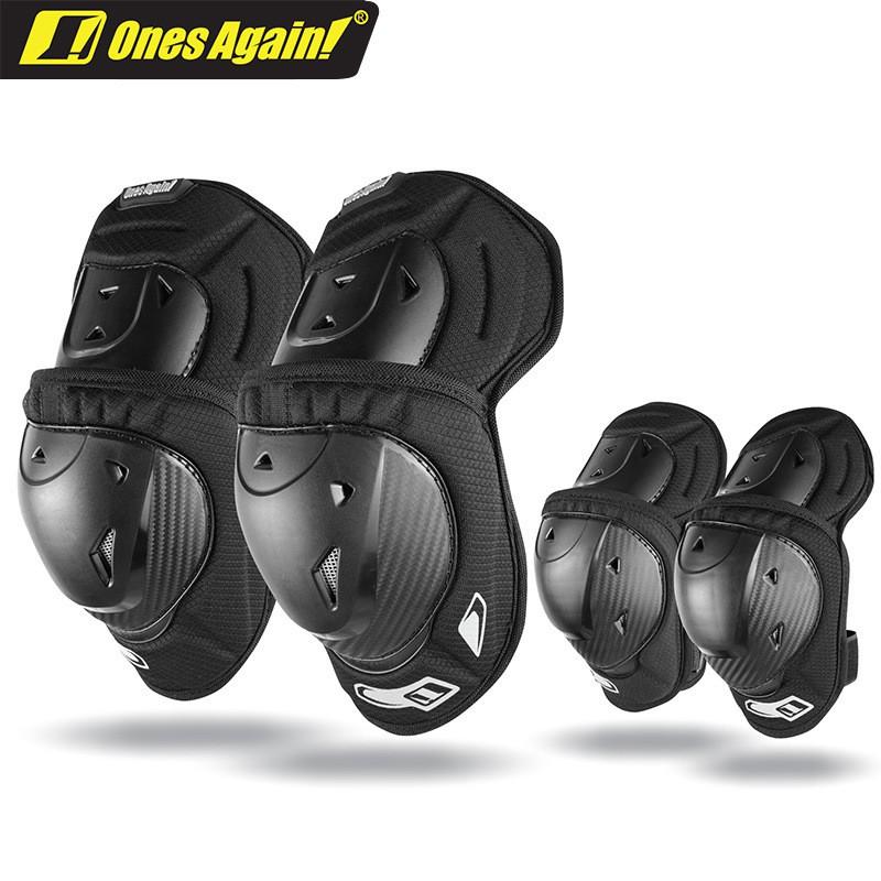 Motorcycle Knee Elbow Guards Set Men Cycling Protective Gear Safety Armor Windproof Anti-Fall Riding Equipment