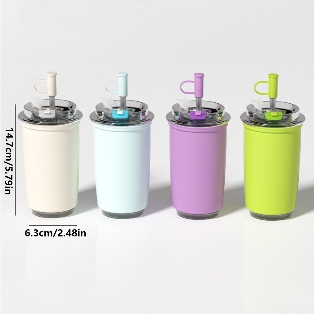 Double Drinking Insulated Water Bottles 300ml Coffee Mug Vacuum Flasks Drinking Kettle For Car