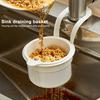 2Pcs Sink Strainer Baskets Universal Easy To Install Self-Cleaning Automatic Dumping Kitchen Draining Baskets Sink Trash Catcher