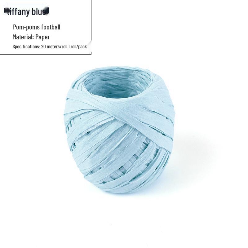 Натуральная рафия (шпагат) для обертывания букетов и наполнения подарочных коробок