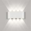 Neoglint Modern LED Wall Sconces 8W Up Down Wall Lamp Wall Light Fixture Cold White Light for